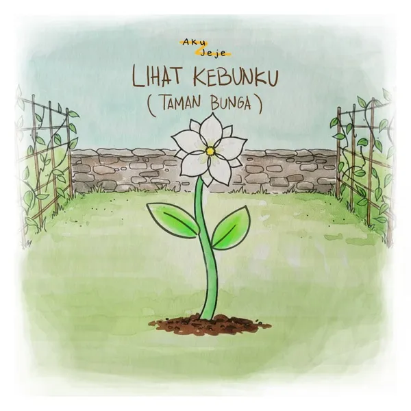 Cover album lagu Lihat Kebunku (Taman Bunga) murni