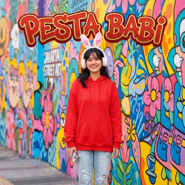 Cover album lagu Pesta Babi murni